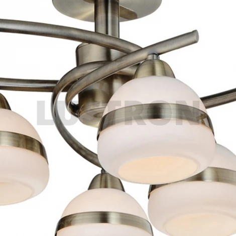 Потолочная люстра IDLamp 861 861/6PF-Oldbronze