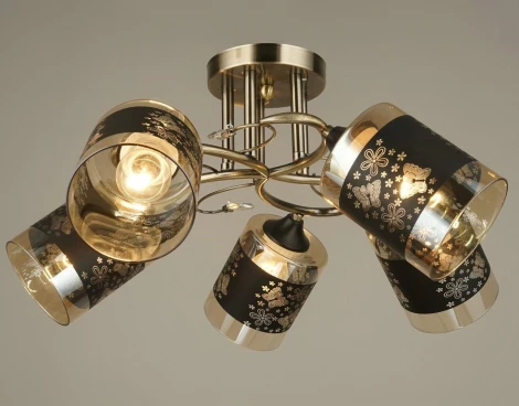 Потолочная люстра на штанге Мелодия Света SS1N 000029900