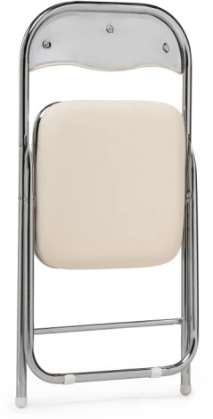 Стул Woodville на металлокаркасе Fold 1 складной beige / chrome 15481