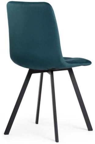 Стул Чилли морская волна / черный каркас 489706 Notta