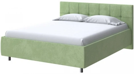 PROxSON Кровать Diamo без основания (Ткань: Велюр Casa Яблоневый) 90x190