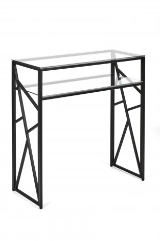 Консольный стол AllConsoles 1093-CB clear черный муар
