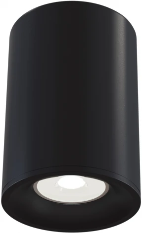 Накладной потолочный светильник Slim GU10 1x50Вт Maytoni Technical C012CL-01B (220V)