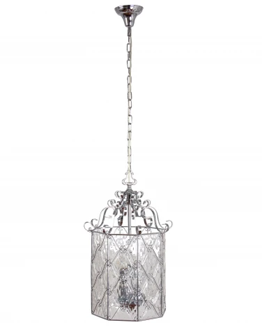 Подвесной светильник Abrasax 2130/4(clear) (220V, на цепи, круглые)