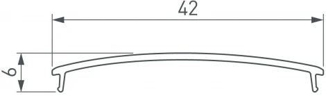 Экран LINE-4510-2000 OPAL (Arlight, Пластик) 049249