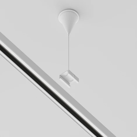 Подвес тросовый Trinity белый, 1шт (трехфазный) Maytoni Technical TRA005WS-31W (220V)