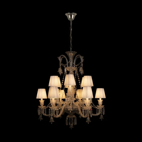 Подвесная люстра ярусная Loft It Zenith 10210/12 White (220V, на цепи)