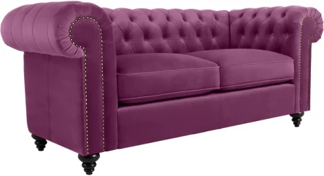 Диван Chester Classic ОГОГО (арт.344538), (Ткань/Сиреневый)