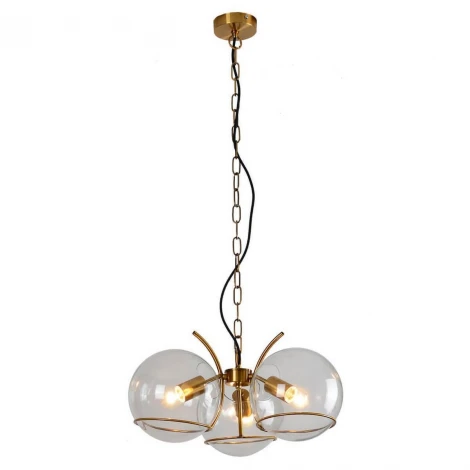 Подвесной светильник Lussole Loft Anchorage GRLSP-9556 (220V, на цепи, шарики, IP21)