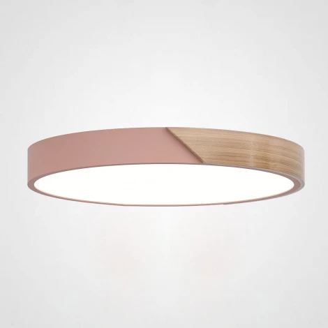 Потолочный светильник круглый Clip Pink D40 ImperiumLoft Clip01 (193046-26) (LED, 220V, круглые)