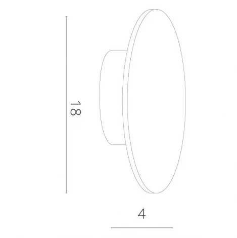 Настенный светильник Arte Lamp Nimbo A1510AP-1WH