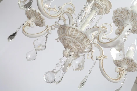 Подвесная люстра NAPOLI 148.5 white antique