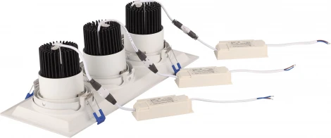 Встраиваемый точечный светильник светодиодный ЭРА SKD-13-36-40K-W20 (220V, IP40)