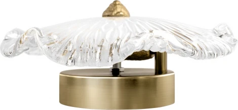 Настенный светильник Loft It Bloom 10352W/B AB (220V, выключатель, цветы)