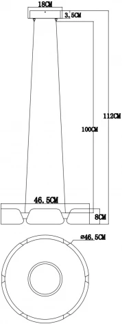 Подвесной светильник Freya Ethan FR6042PL-L86W