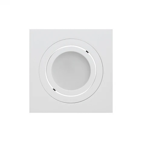 Встраиваемый светильник под лампу GU5.3 белый Wolta Alto WDL-GU5.3/01W-S