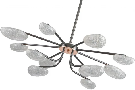 Потолочная люстра на штанге с пультом Kink Light Юнни 07693-12PA,29 (регулировка яркости, LED, 220V)