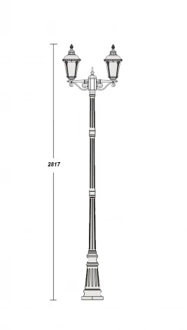 Наземный фонарь Oasis Light Munich 2 S 79760SА