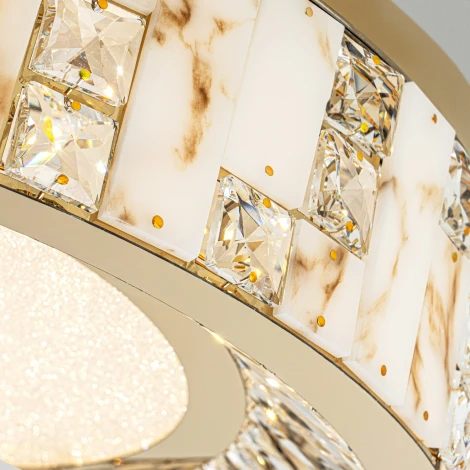 Потолочный светильник светодиодный с пультом с регулировкой цветовой температуры Modelux ML.2400.500 GD