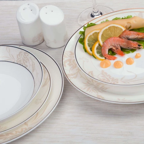 Столовый сервиз Хризантема, 27 предметов, 6 персон арт. 313 313 Royal Aurel