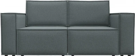 Диван прямой Куба мини (Серый/Рогожка) Лига Диванов арт.121891