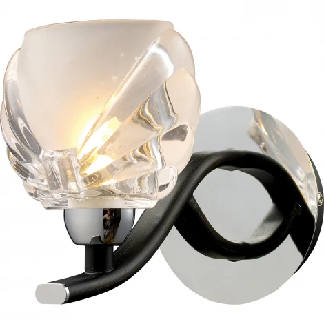 Бра N-Light 409 409-01-11 chrome+ dark wengue