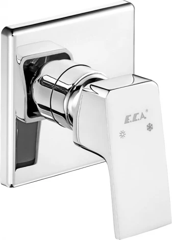 Смеситель E.C.A. Tiera 102167105EX-K для душа, хром