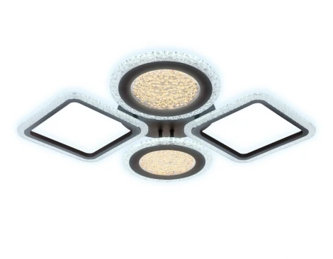 Потолочная люстра Ambrella Acrylica Original FA431 (регулировка яркости, LED, 220V, пульт управления, управление смартфоном, умный дом - PC.Lamper)