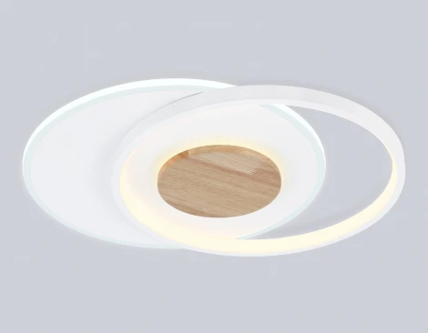 Потолочный светильник круглый светодиодный с регулировкой цветовой температуры Ambrella COMFORT FL4788 (220V, круглые, кольцо)