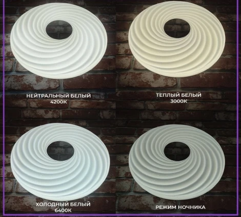 Потолочный светильник светодиодный Seven Fires Флорес 45440.45.90.77RGB