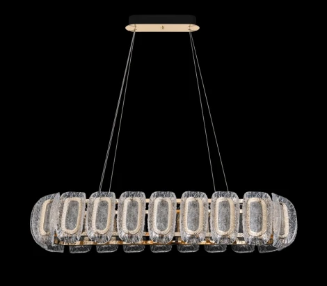 Подвесная люстра светодиодная Fluorite Nobilta FL1183-9PO