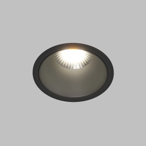 Встраиваемый точечный светильник Denkirs DK4400 DK4400-BK (LED, 220V, круглые)