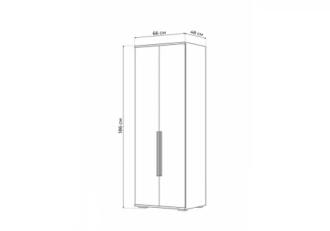 Шкаф Филеста Хандис Woodville 664898