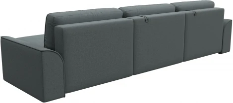 Диван угловой Лига-048 НПБ лонг Лига Диванов (Рогожка) арт.128486