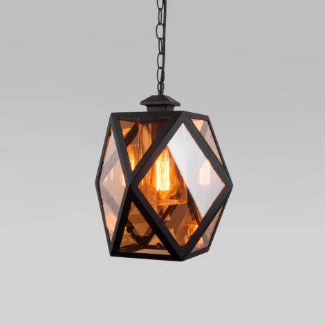 Уличный светильник подвесной Elektrostandard Ambra 35133/H черный (220V, на цепи, IP33)