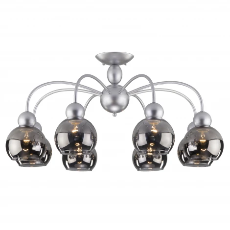 Потолочная люстра Eurosvet Fabia 30148/8 серебро