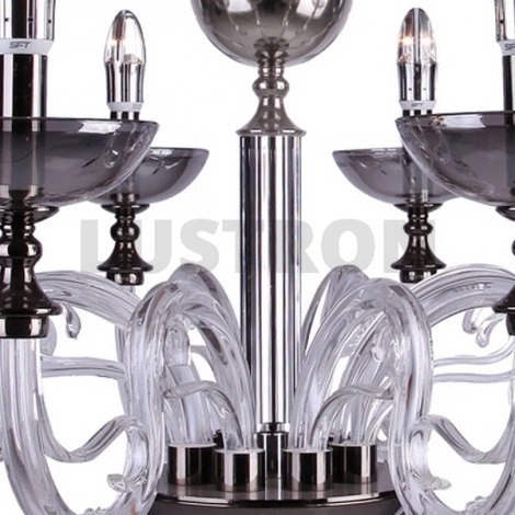 Подвесная люстра IDLamp GlassGlow 478/8-Black