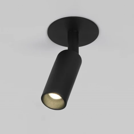Точечный светильник встраиваемый Diffe черный 8W 4200K (25039/LED 25039/LED (220V, круглые)