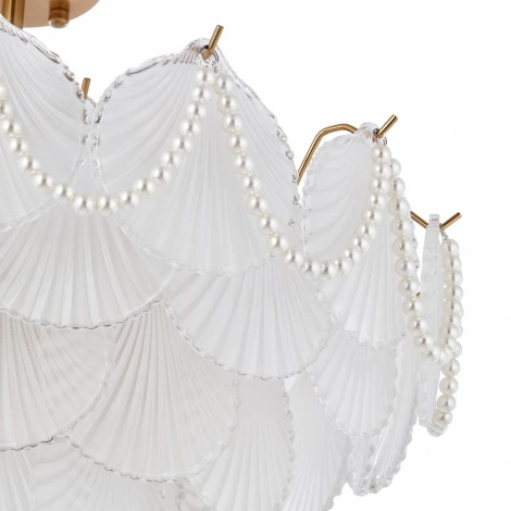 Потолочная люстра на штанге Arte Milano Rim 316008/D600 BS (220V, ракушка)