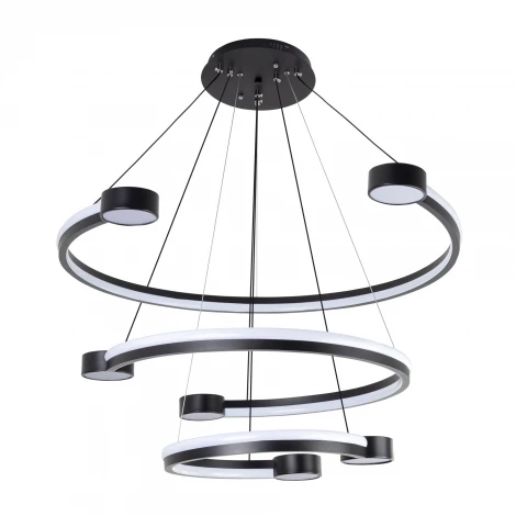 Подвесной светильник светодиодный с регулировкой цветовой температуры LED4U LED4U L7100-3 BK