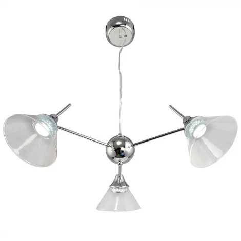 Подвесная люстра Максисвет Модерн 2-5161-3-CR LED