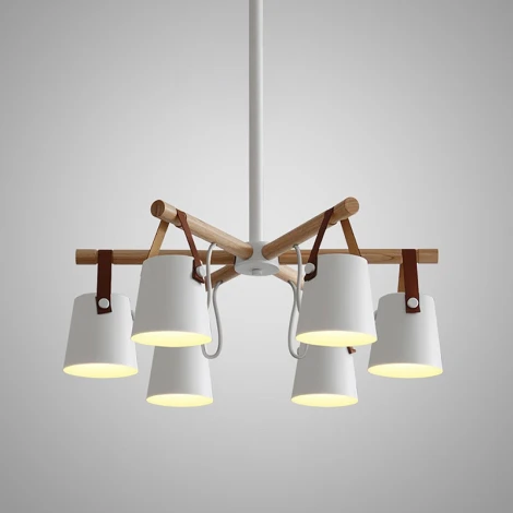 Люстра потолочная на штанге Natura C6 White ImperiumLoft Natura-C01 (178004-26) (220V)