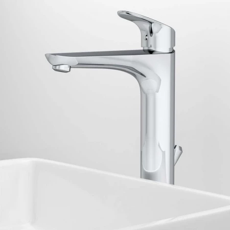 Смеситель Am.Pm Like F8092200 для раковины, с донным клапаном