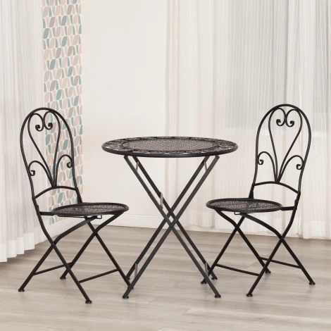 Стол Secret De Maison Patio (PL08-11139) Tetchair (Сталь/Черный) арт.24829