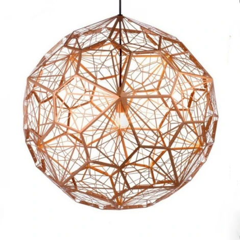 Подвесной светильник Etch Web Gold Imperiumloft 40,019 (73597-22) (220V, на проводе, шар)