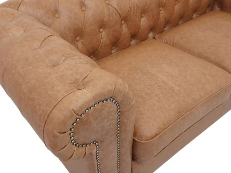 Диван Chester Classic ОГОГО (арт.329576), (Ткань/Коричневый)
