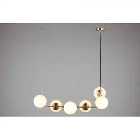 Подвесной светильник Omnilux Avetrana OML-66603-06 (220V, на тросе, шарики)