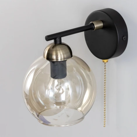 Бра настенное Анри CL124315 (220V, выключатель, шар)