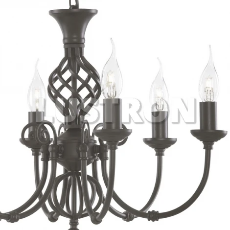 Подвесная люстра Arte Lamp Zanzibar A8392LM-6BK