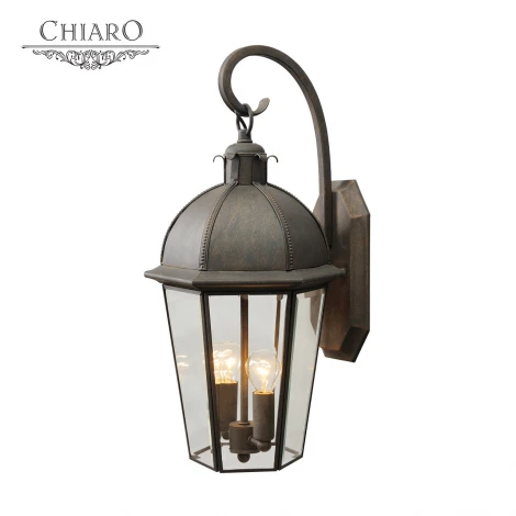 Настенный фонарь уличный Chiaro Корсо 801020202